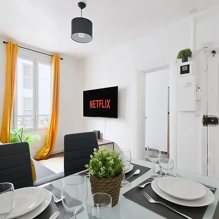 Heart Of 1br-4p Tour Eiffel 8 Free Netflix * Paris